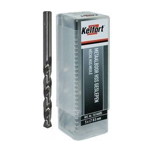 Kelfort HSS metaalboor 5.1mm blankgeslepen Kelfort HSS metaalboor 5.1mm blankgeslepen