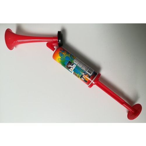 Benson Luchthoornset met handpomp, mini Benson Luchthoornset met handpomp, mini