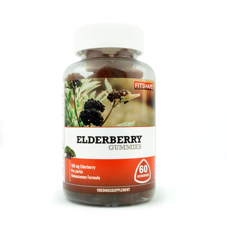 FITSHAPE FITSHAPE ELDERBERRY GUMMIES - 60 GUMMIES