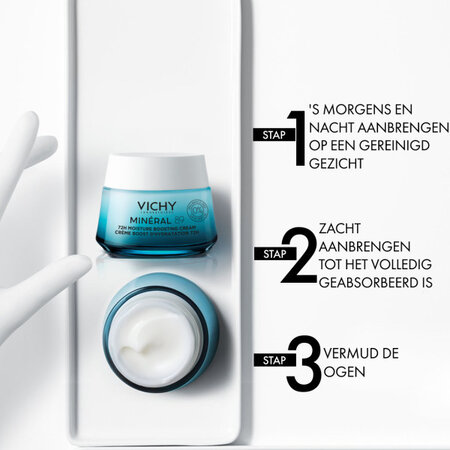 Vichy Vichy MINÉRAL 89 72u Hydraterende Boost Crème Zonder Parfum - 50ml