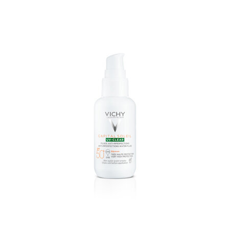 Vichy Vichy Capital Soleil UV Clear Anti-onzuiverheden zonnebrand voor het gezicht SPF50+ - 40ml