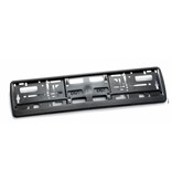 Kader ZWART (PP) voor nummerplaat 520x110/112 mm