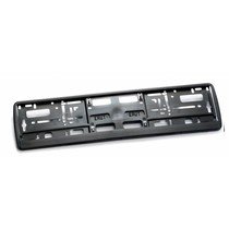Kader ZWART (PP) voor nummerplaat 520x110/112 mm