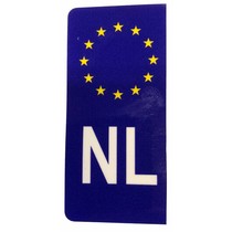 Sticker BLAUW NL