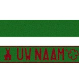 Funplaat Funplaat Glitter Groen - Funplaat Op Naam 520 x 112