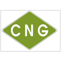 Sticker CNG 110x80mm