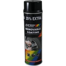 Motip Removable Coating Zwart Hoogglans 500ml