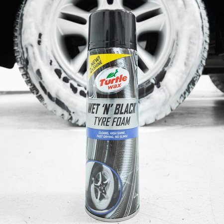 Turtle Wax Turtle Wax Wet N Black Tyre Foam 500ml