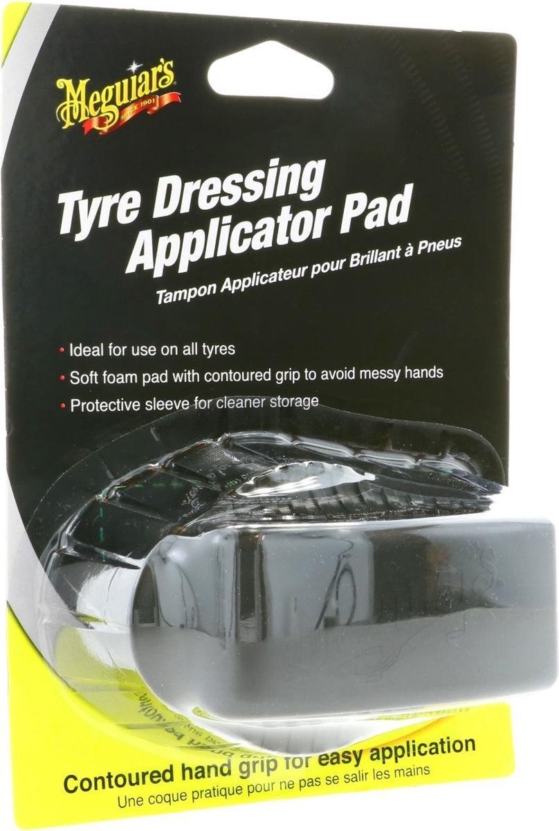 MEGUIAR'S® Endurance High Gloss Tyre Gel + Tyre Dressing Applicator Pad