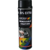 Motip Removable Coating Zwart Mat 500ml