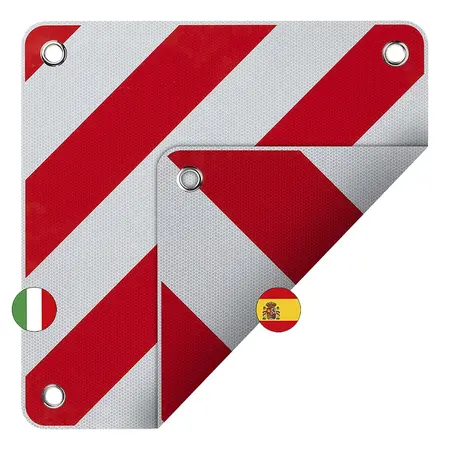 ProPlus Markeringsbord flexibel PVC 50x50cm voor Italië/Spanje 2 in 1