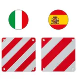ProPlus Markeringsbord flexibel PVC 50x50cm voor Italië/Spanje 2 in 1