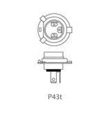 ProPlus Autolamp  H4 (12V 60/55W P43t)