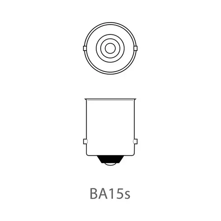 ProPlus Autolamp Oranje (12V 21W BA15s) (2 Stuks)