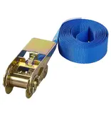 ProPlus Spanband blauw met ratel 3,5 meter