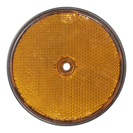 ProPlus Reflector oranje 80mm schroefbevestiging 2 stuks