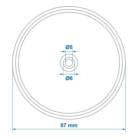 ProPlus Reflector rood 80mm schroefbevestiging 2 stuks