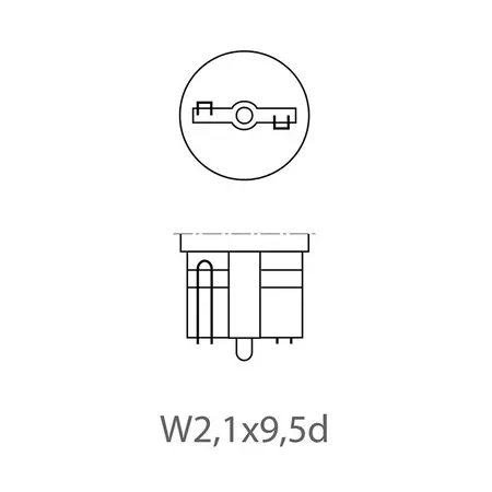 ProPlus Autolamp 12V 3W T10 W2,1x9,5d 2 Stuks