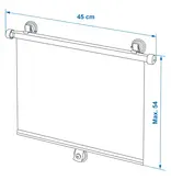 ProPlus Rolgordijn 45x54cm set van 2 stuks