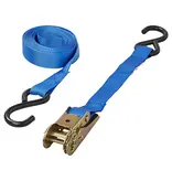 ProPlus Spanband blauw met ratel + 2 haken 5 meter