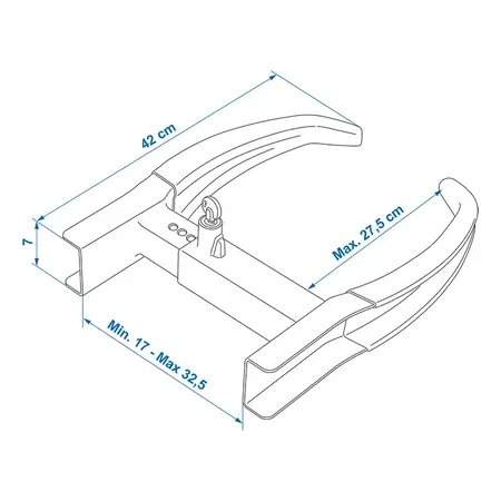 ProPlus Proplus Wielklem XL universeel