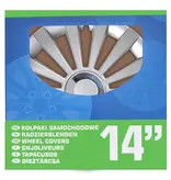 ProPlus Wieldoppen Meridian Zilver 14" (4stuks)