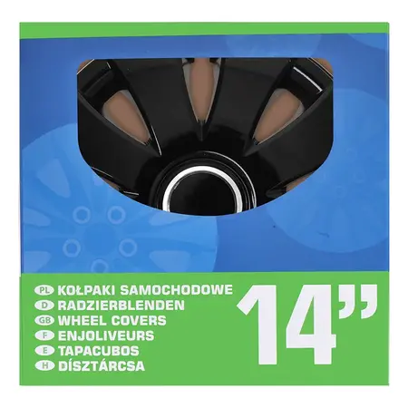 ProPlus Wieldoppen Aura Zwart 14" (4stuks)