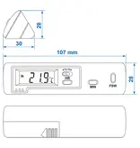 ProPlus Binnen/Buiten Thermometer