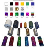 Funplaat Funplaat  Glitter zwart- Op Naam 520 x 112