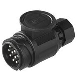 ProPlus ProPlus Stekker - 13-polige Jaeger - Kort model - PVC - Betrouwbare verbinding