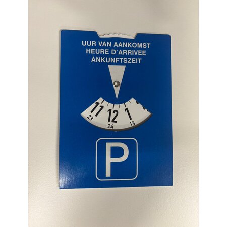 Parkeerschijf  EURO 15x11cm