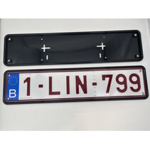 Kader Superieur ZWART (ABS) 520 x 110 mm