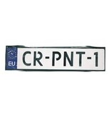 Magnetische nummerplaathoes