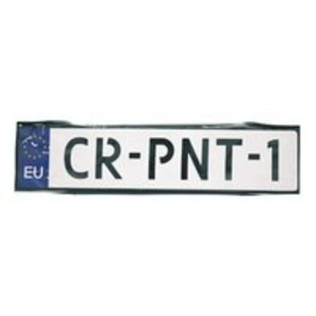 Magnetische nummerplaathoes