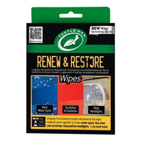 Turtle Wax Turtle Wax Renew & Restore Wipes