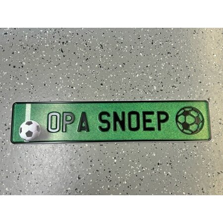 Funplaat Funplaat Voetbal