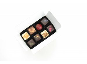 SJOKOLAT Assortment of 12 handmade chocolates