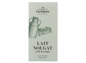 Café-Tasse Tablet Melk Chocolade met Belgische Nougat