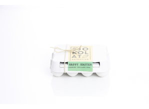 SJOKOLAT 12 assorted chocolate Easter eggs in cardboard egg carton