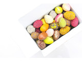 SJOKOLAT Assorted chocolate Easter eggs in box  - 1 kg