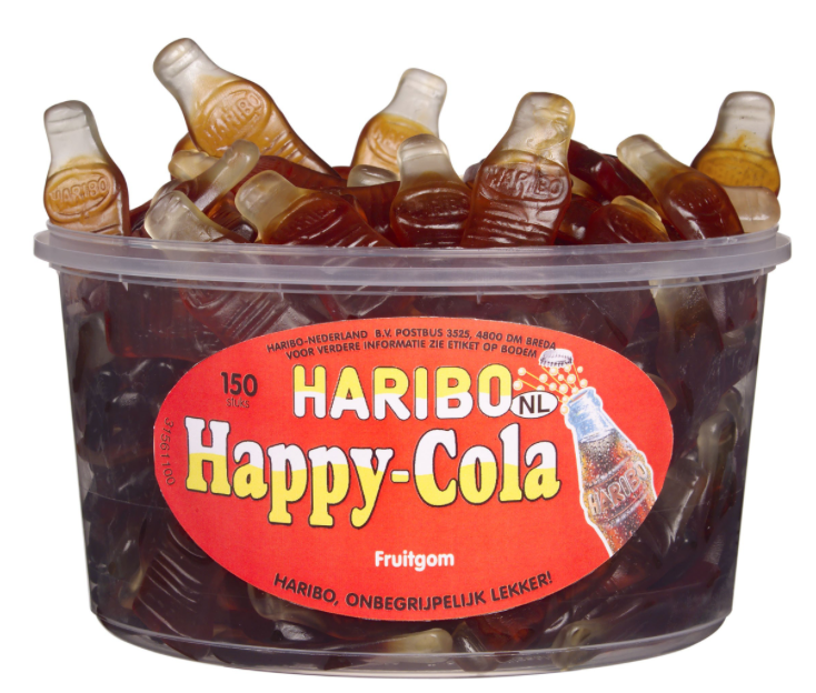 Haribo Happy Cola bottles The famous Amsterdam Candy Store