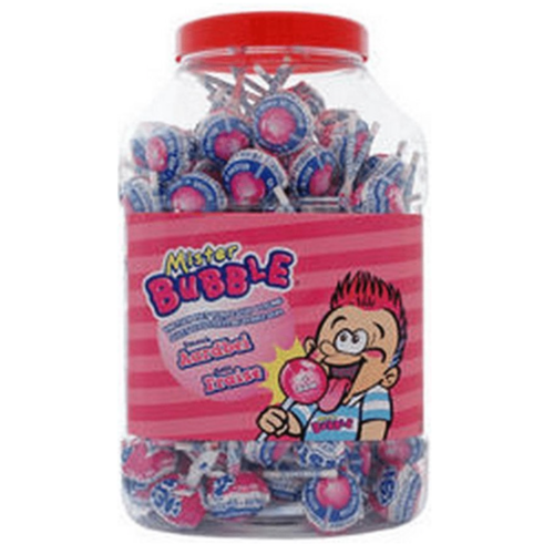 Candyman lolly aardbeiensmaak zak met 100 lolly’s