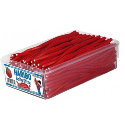 Haribo Balla Stixx Aardbei - snoep - 150 stuks Haribo Balla Stixx Aardbei - snoep - 150 stuks