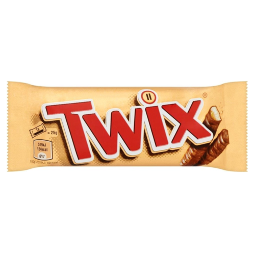 Twix Chocolade Reep - 25 x 50 gram