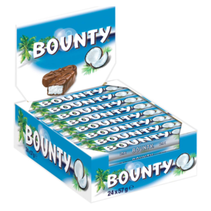 Bounty Chocoladereep Melk - 24 Stuks