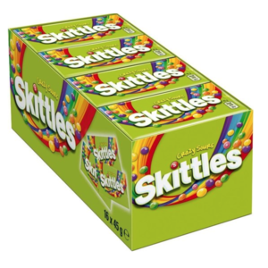 Skittles | Crazy Sours | 16 x 45 gr