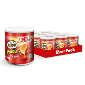 Pringles Original -Pop & Go 40 gr. tray 12 stuks
