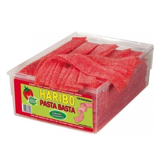 Haribo Pasta Basta aardbei snoep