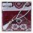 Mirac Giftset Lurex Red with Prayer Rug and Kristal Tasbih
