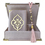 Mirac Luxury box with Koran and tesbih pink